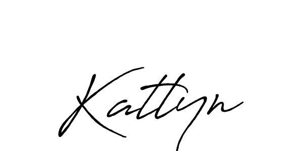 Design your own signature with our free online signature maker. With this signature software, you can create a handwritten (Antro_Vectra_Bolder) signature for name Katlyn. Katlyn signature style 7 images and pictures png