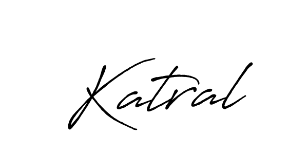 Antro_Vectra_Bolder is a professional signature style that is perfect for those who want to add a touch of class to their signature. It is also a great choice for those who want to make their signature more unique. Get Katral name to fancy signature for free. Katral signature style 7 images and pictures png