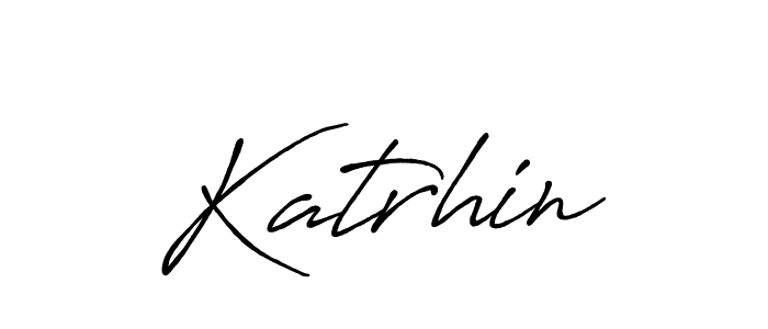 Make a beautiful signature design for name Katrhin. Use this online signature maker to create a handwritten signature for free. Katrhin signature style 7 images and pictures png