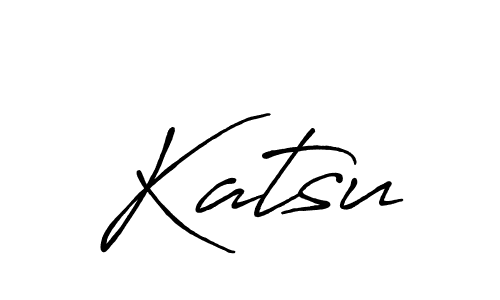 Also You can easily find your signature by using the search form. We will create Katsu name handwritten signature images for you free of cost using Antro_Vectra_Bolder sign style. Katsu signature style 7 images and pictures png