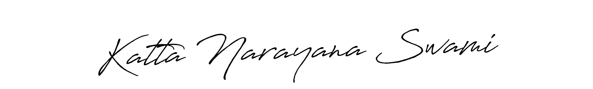 You should practise on your own different ways (Antro_Vectra_Bolder) to write your name (Katta Narayana Swami) in signature. don't let someone else do it for you. Katta Narayana Swami signature style 7 images and pictures png