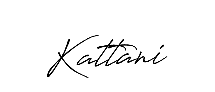 Kattani stylish signature style. Best Handwritten Sign (Antro_Vectra_Bolder) for my name. Handwritten Signature Collection Ideas for my name Kattani. Kattani signature style 7 images and pictures png