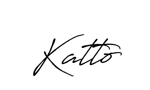 Make a beautiful signature design for name Katto. Use this online signature maker to create a handwritten signature for free. Katto signature style 7 images and pictures png