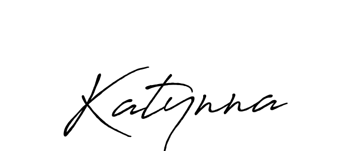 Katynna stylish signature style. Best Handwritten Sign (Antro_Vectra_Bolder) for my name. Handwritten Signature Collection Ideas for my name Katynna. Katynna signature style 7 images and pictures png