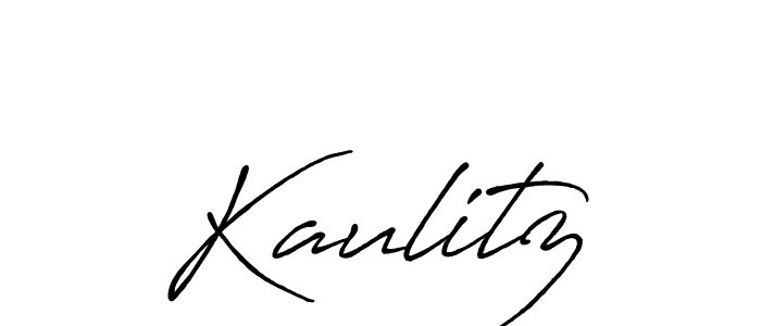 Use a signature maker to create a handwritten signature online. With this signature software, you can design (Antro_Vectra_Bolder) your own signature for name Kaulitz. Kaulitz signature style 7 images and pictures png