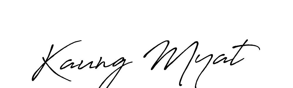 This is the best signature style for the Kaung Myat name. Also you like these signature font (Antro_Vectra_Bolder). Mix name signature. Kaung Myat signature style 7 images and pictures png