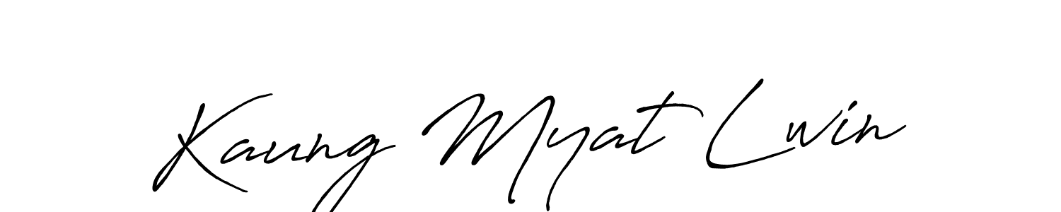 Make a beautiful signature design for name Kaung Myat Lwin. Use this online signature maker to create a handwritten signature for free. Kaung Myat Lwin signature style 7 images and pictures png