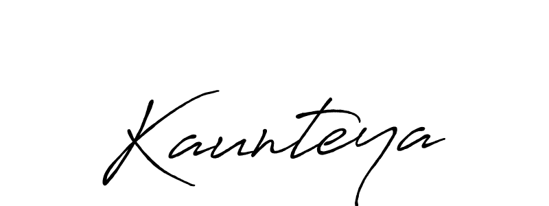 The best way (Antro_Vectra_Bolder) to make a short signature is to pick only two or three words in your name. The name Kaunteya include a total of six letters. For converting this name. Kaunteya signature style 7 images and pictures png