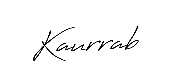 Once you've used our free online signature maker to create your best signature Antro_Vectra_Bolder style, it's time to enjoy all of the benefits that Kaurrab name signing documents. Kaurrab signature style 7 images and pictures png