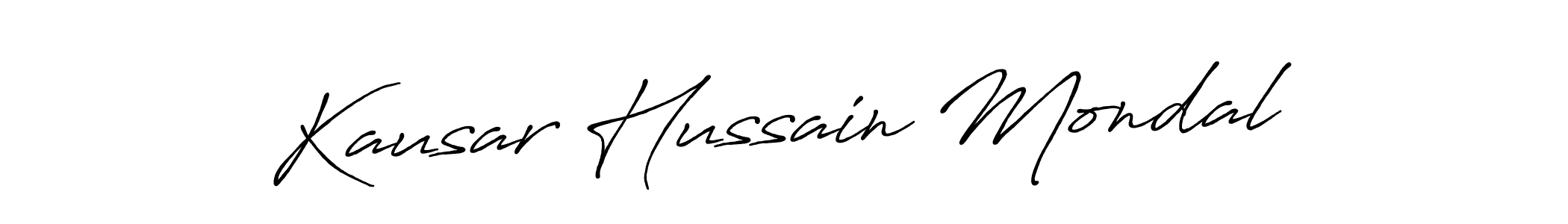 This is the best signature style for the Kausar Hussain Mondal name. Also you like these signature font (Antro_Vectra_Bolder). Mix name signature. Kausar Hussain Mondal signature style 7 images and pictures png