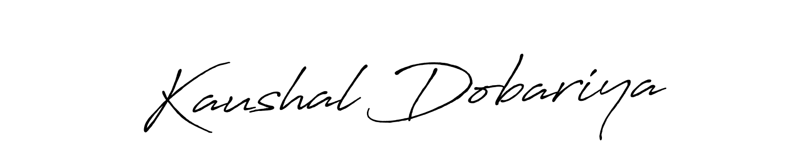This is the best signature style for the Kaushal Dobariya name. Also you like these signature font (Antro_Vectra_Bolder). Mix name signature. Kaushal Dobariya signature style 7 images and pictures png
