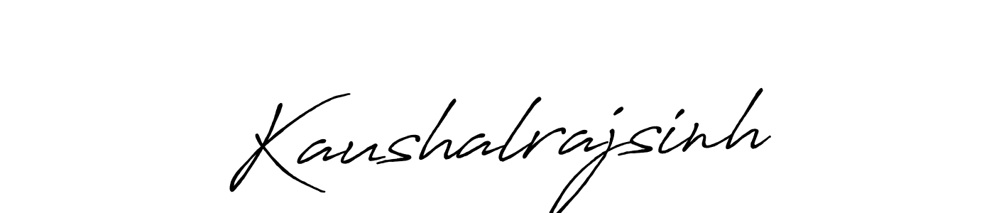 How to Draw Kaushalrajsinh signature style? Antro_Vectra_Bolder is a latest design signature styles for name Kaushalrajsinh. Kaushalrajsinh signature style 7 images and pictures png