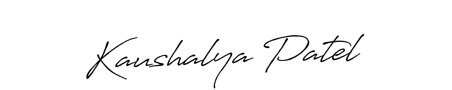 Make a beautiful signature design for name Kaushalya Patel. Use this online signature maker to create a handwritten signature for free. Kaushalya Patel signature style 7 images and pictures png