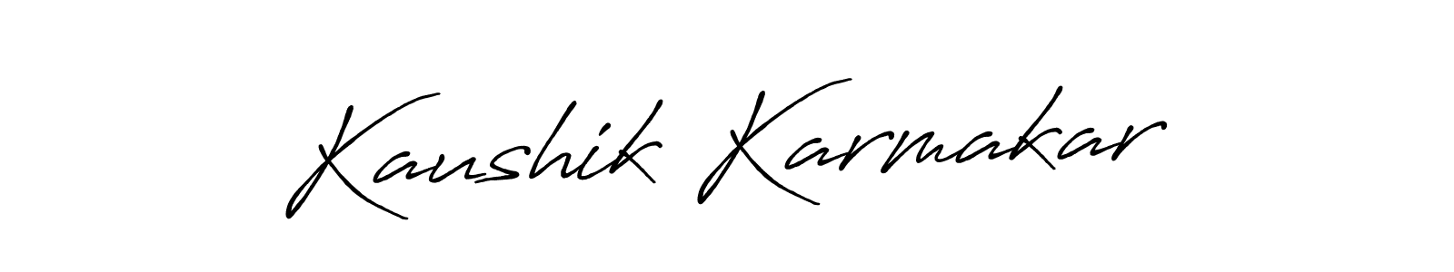 You can use this online signature creator to create a handwritten signature for the name Kaushik Karmakar. This is the best online autograph maker. Kaushik Karmakar signature style 7 images and pictures png