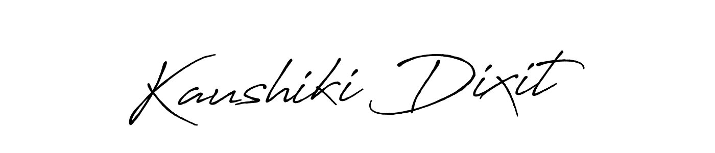 Also we have Kaushiki Dixit name is the best signature style. Create professional handwritten signature collection using Antro_Vectra_Bolder autograph style. Kaushiki Dixit signature style 7 images and pictures png