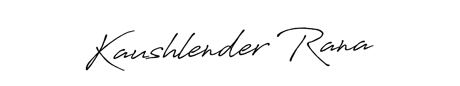 if you are searching for the best signature style for your name Kaushlender Rana. so please give up your signature search. here we have designed multiple signature styles  using Antro_Vectra_Bolder. Kaushlender Rana signature style 7 images and pictures png
