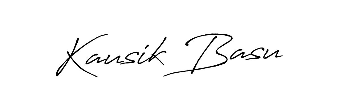 It looks lik you need a new signature style for name Kausik Basu. Design unique handwritten (Antro_Vectra_Bolder) signature with our free signature maker in just a few clicks. Kausik Basu signature style 7 images and pictures png