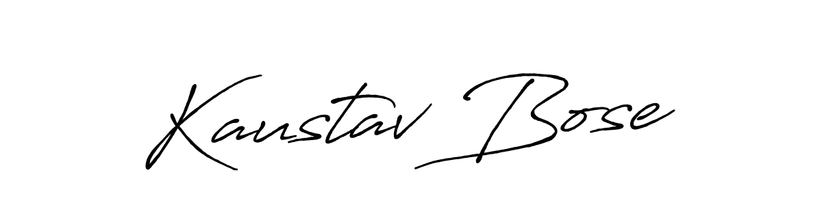 You should practise on your own different ways (Antro_Vectra_Bolder) to write your name (Kaustav Bose) in signature. don't let someone else do it for you. Kaustav Bose signature style 7 images and pictures png