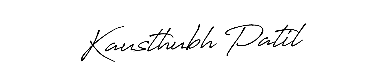 Best and Professional Signature Style for Kausthubh Patil. Antro_Vectra_Bolder Best Signature Style Collection. Kausthubh Patil signature style 7 images and pictures png