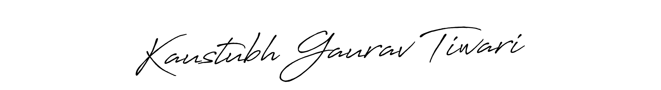 Kaustubh Gaurav Tiwari stylish signature style. Best Handwritten Sign (Antro_Vectra_Bolder) for my name. Handwritten Signature Collection Ideas for my name Kaustubh Gaurav Tiwari. Kaustubh Gaurav Tiwari signature style 7 images and pictures png