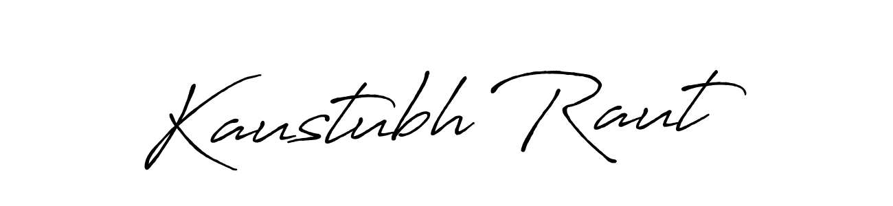 Similarly Antro_Vectra_Bolder is the best handwritten signature design. Signature creator online .You can use it as an online autograph creator for name Kaustubh Raut. Kaustubh Raut signature style 7 images and pictures png