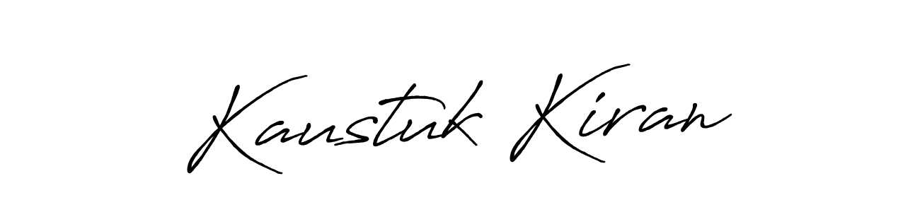 Also we have Kaustuk Kiran name is the best signature style. Create professional handwritten signature collection using Antro_Vectra_Bolder autograph style. Kaustuk Kiran signature style 7 images and pictures png