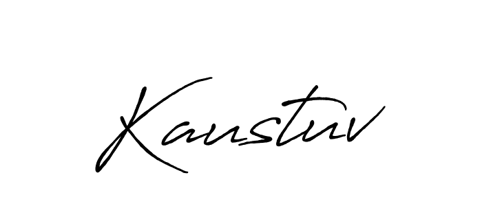 Similarly Antro_Vectra_Bolder is the best handwritten signature design. Signature creator online .You can use it as an online autograph creator for name Kaustuv. Kaustuv signature style 7 images and pictures png