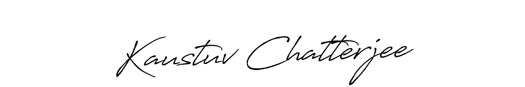 The best way (Antro_Vectra_Bolder) to make a short signature is to pick only two or three words in your name. The name Kaustuv Chatterjee include a total of six letters. For converting this name. Kaustuv Chatterjee signature style 7 images and pictures png