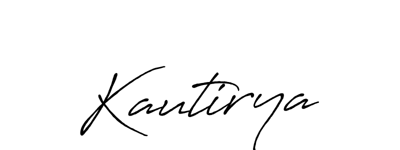 This is the best signature style for the Kautirya name. Also you like these signature font (Antro_Vectra_Bolder). Mix name signature. Kautirya signature style 7 images and pictures png