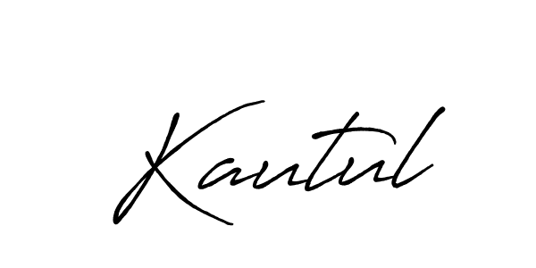 Make a short Kautul signature style. Manage your documents anywhere anytime using Antro_Vectra_Bolder. Create and add eSignatures, submit forms, share and send files easily. Kautul signature style 7 images and pictures png