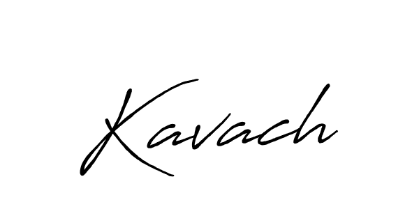 if you are searching for the best signature style for your name Kavach. so please give up your signature search. here we have designed multiple signature styles  using Antro_Vectra_Bolder. Kavach signature style 7 images and pictures png