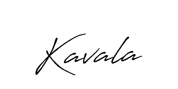 How to make Kavala signature? Antro_Vectra_Bolder is a professional autograph style. Create handwritten signature for Kavala name. Kavala signature style 7 images and pictures png