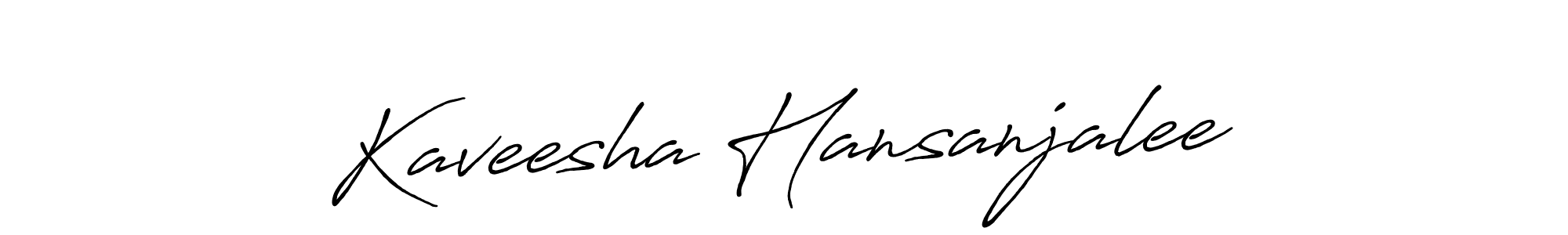 Antro_Vectra_Bolder is a professional signature style that is perfect for those who want to add a touch of class to their signature. It is also a great choice for those who want to make their signature more unique. Get Kaveesha Hansanjalee name to fancy signature for free. Kaveesha Hansanjalee signature style 7 images and pictures png