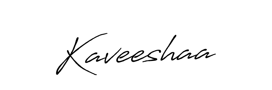 Use a signature maker to create a handwritten signature online. With this signature software, you can design (Antro_Vectra_Bolder) your own signature for name Kaveeshaa. Kaveeshaa signature style 7 images and pictures png