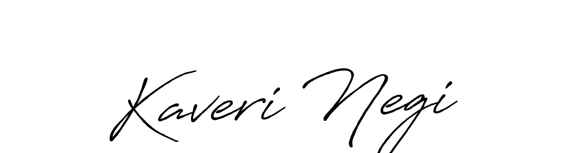Kaveri Negi stylish signature style. Best Handwritten Sign (Antro_Vectra_Bolder) for my name. Handwritten Signature Collection Ideas for my name Kaveri Negi. Kaveri Negi signature style 7 images and pictures png