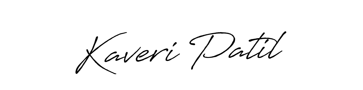 How to make Kaveri Patil signature? Antro_Vectra_Bolder is a professional autograph style. Create handwritten signature for Kaveri Patil name. Kaveri Patil signature style 7 images and pictures png