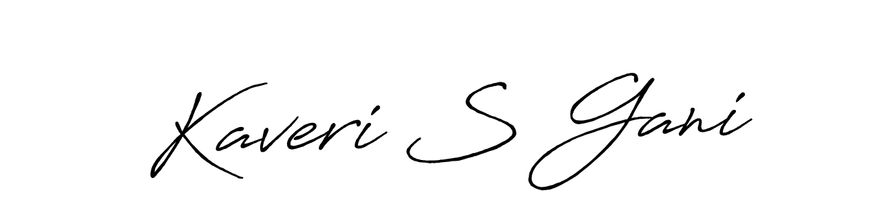 This is the best signature style for the Kaveri S Gani name. Also you like these signature font (Antro_Vectra_Bolder). Mix name signature. Kaveri S Gani signature style 7 images and pictures png