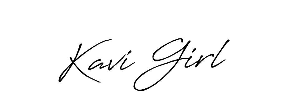 See photos of Kavi Girl official signature by Spectra . Check more albums & portfolios. Read reviews & check more about Antro_Vectra_Bolder font. Kavi Girl signature style 7 images and pictures png