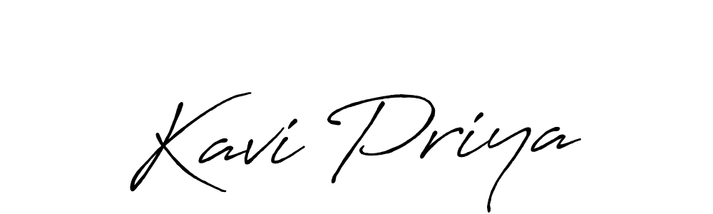 if you are searching for the best signature style for your name Kavi Priya. so please give up your signature search. here we have designed multiple signature styles  using Antro_Vectra_Bolder. Kavi Priya signature style 7 images and pictures png