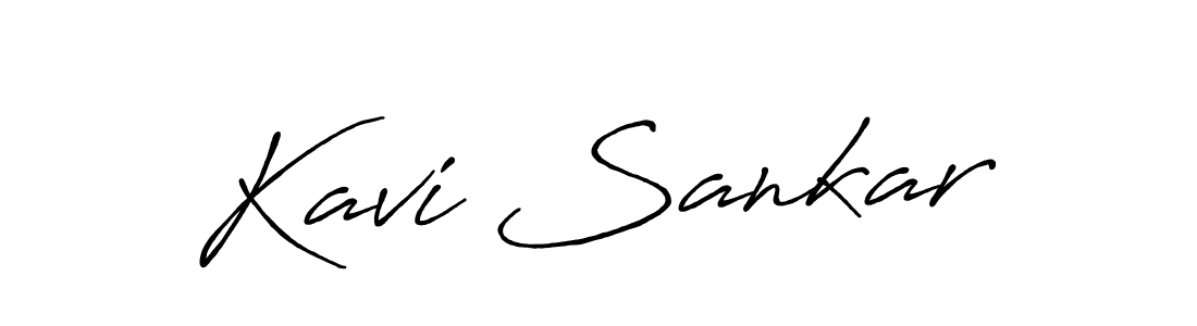 Antro_Vectra_Bolder is a professional signature style that is perfect for those who want to add a touch of class to their signature. It is also a great choice for those who want to make their signature more unique. Get Kavi Sankar name to fancy signature for free. Kavi Sankar signature style 7 images and pictures png