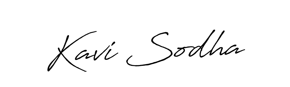 if you are searching for the best signature style for your name Kavi Sodha. so please give up your signature search. here we have designed multiple signature styles  using Antro_Vectra_Bolder. Kavi Sodha signature style 7 images and pictures png