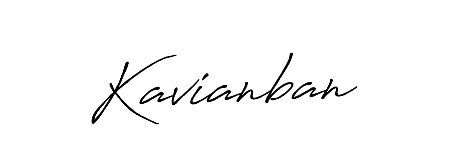 Also we have Kavianban name is the best signature style. Create professional handwritten signature collection using Antro_Vectra_Bolder autograph style. Kavianban signature style 7 images and pictures png