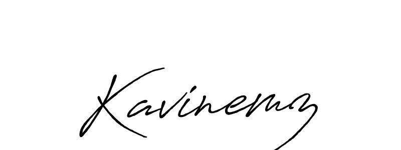 The best way (Antro_Vectra_Bolder) to make a short signature is to pick only two or three words in your name. The name Kavinemz include a total of six letters. For converting this name. Kavinemz signature style 7 images and pictures png