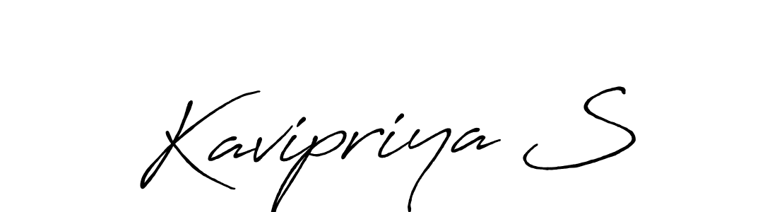 Similarly Antro_Vectra_Bolder is the best handwritten signature design. Signature creator online .You can use it as an online autograph creator for name Kavipriya S. Kavipriya S signature style 7 images and pictures png