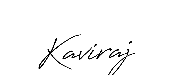 Kaviraj stylish signature style. Best Handwritten Sign (Antro_Vectra_Bolder) for my name. Handwritten Signature Collection Ideas for my name Kaviraj. Kaviraj signature style 7 images and pictures png