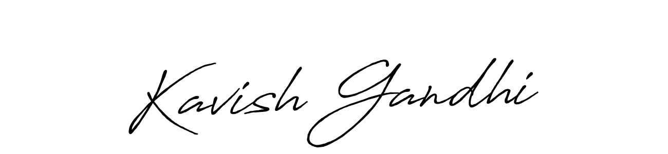 How to Draw Kavish Gandhi signature style? Antro_Vectra_Bolder is a latest design signature styles for name Kavish Gandhi. Kavish Gandhi signature style 7 images and pictures png