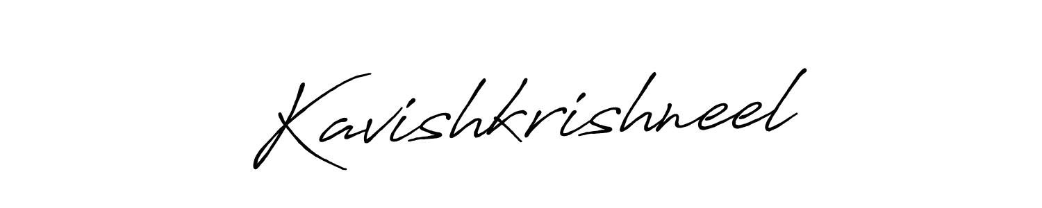 Similarly Antro_Vectra_Bolder is the best handwritten signature design. Signature creator online .You can use it as an online autograph creator for name Kavishkrishneel. Kavishkrishneel signature style 7 images and pictures png