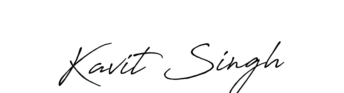 The best way (Antro_Vectra_Bolder) to make a short signature is to pick only two or three words in your name. The name Kavit Singh include a total of six letters. For converting this name. Kavit Singh signature style 7 images and pictures png