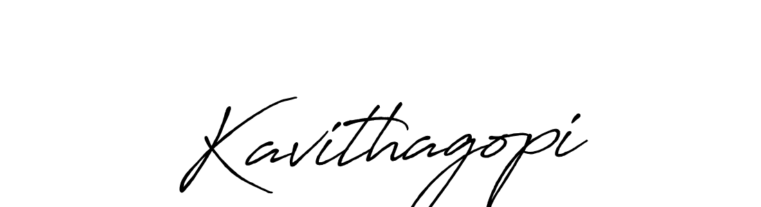 Antro_Vectra_Bolder is a professional signature style that is perfect for those who want to add a touch of class to their signature. It is also a great choice for those who want to make their signature more unique. Get Kavithagopi name to fancy signature for free. Kavithagopi signature style 7 images and pictures png