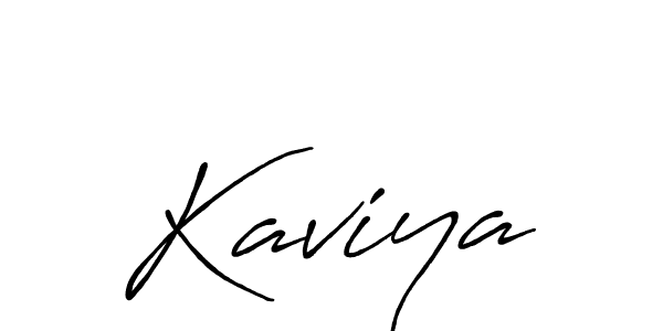 Similarly Antro_Vectra_Bolder is the best handwritten signature design. Signature creator online .You can use it as an online autograph creator for name Kaviya. Kaviya signature style 7 images and pictures png